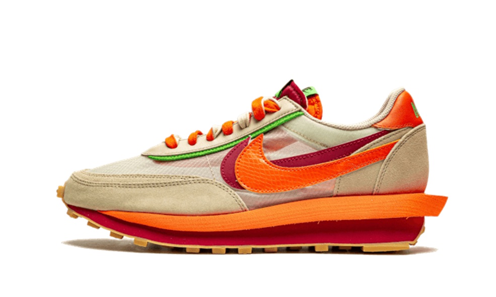 Sko Nike LD Waffle Sacai Net Orange Blaze – billige sko,adidas yeezy sko,air force sko